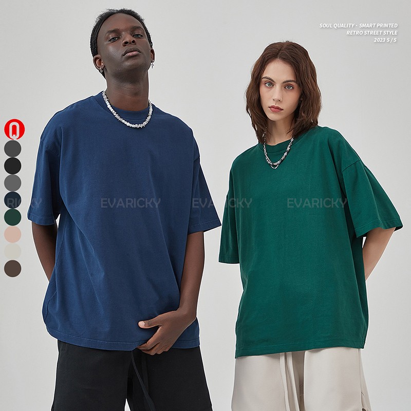 Camiseta de ginástica sólida 100% algodão