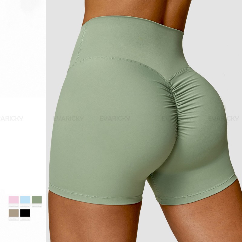 Shorts de motociclista com levantamento de quadril para abdômen