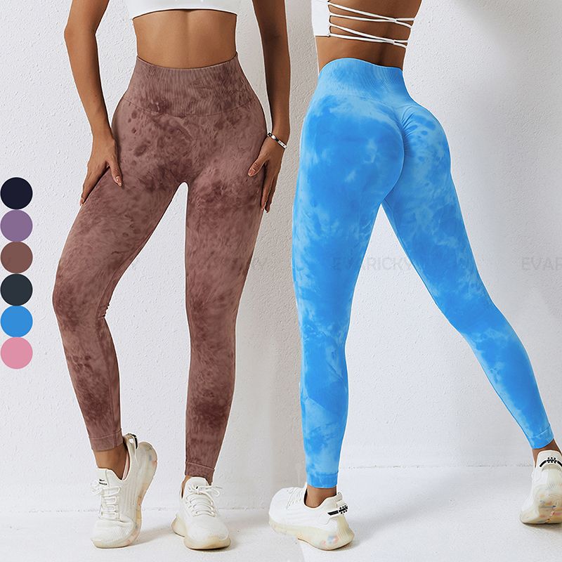 Leggings sem costura de cintura alta