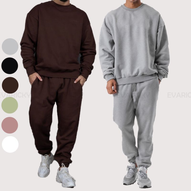 Conjunto moletom e jogger masculino
