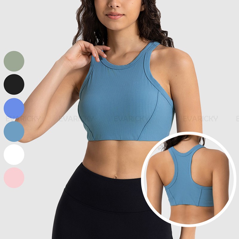 Sutiã esportivo acolchoado racerback